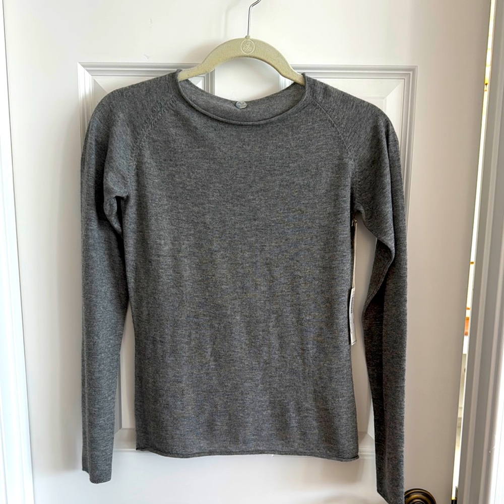 Margaret O’Leary nw/tags cashmere/silk long sleeve sweater size Small